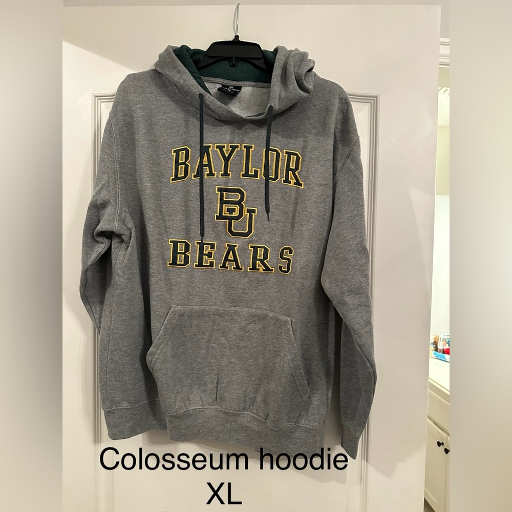 Baylor Bears hoodie. Colosseum brand.